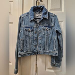 Good American Classic Blue Jean Jacket